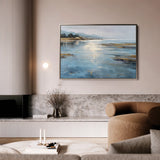 Abstract 1652 Canvas Art 60 x 40 cm / Black