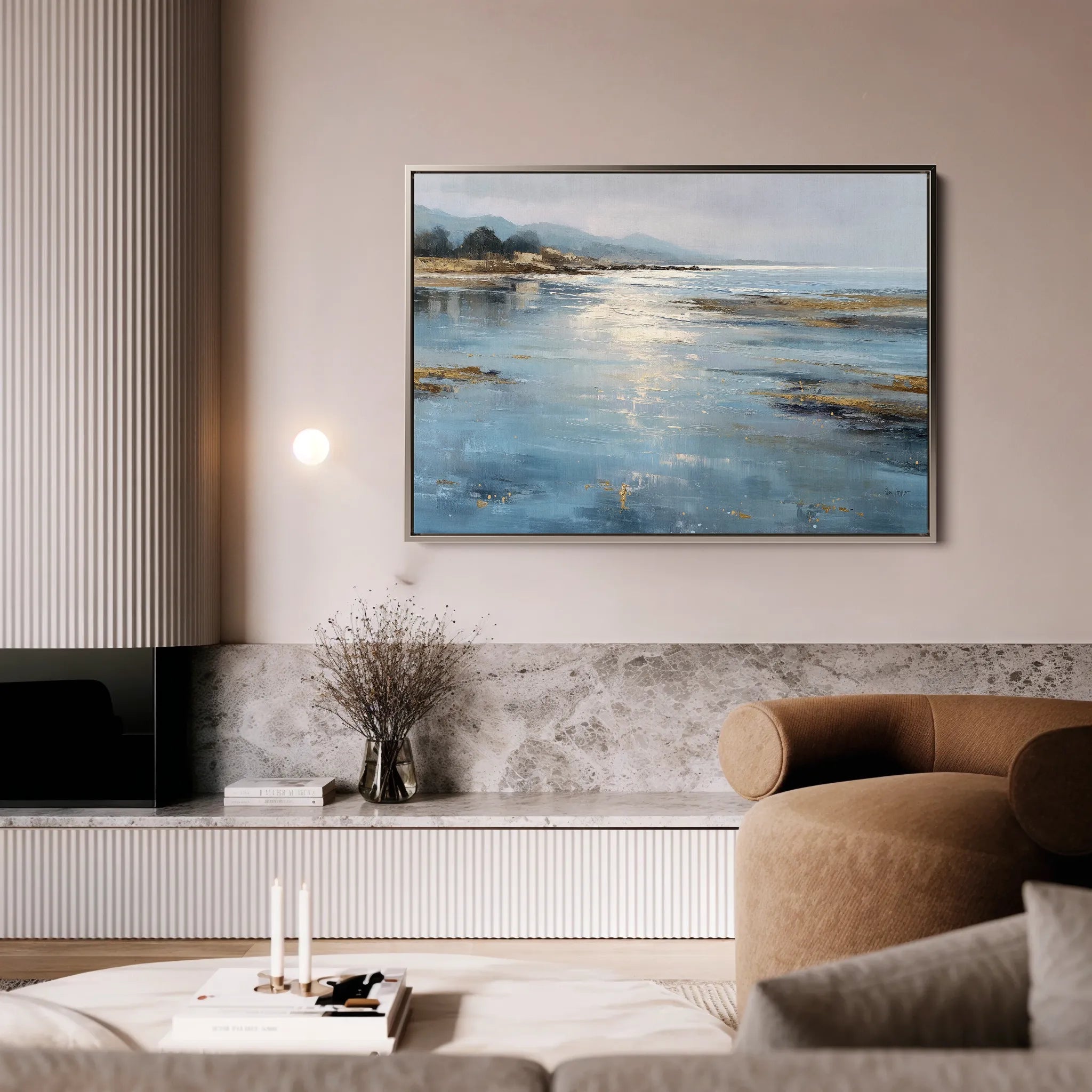 Abstract 1652 Canvas Art 60 x 40 cm / Black