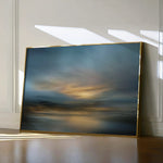 Abstract 1655 Canvas Art 60 x 40 cm / Black