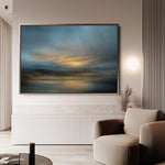 Abstract 1655 Canvas Art 60 x 40 cm / Black