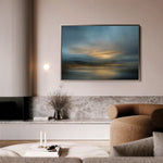 Abstract 1655 Canvas Art 60 x 40 cm / Black