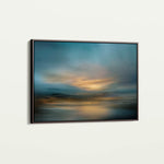 Abstract 1655 Canvas Art 60 x 40 cm / Black