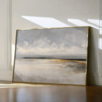 Abstract 1657 Canvas Art 60 x 40 cm / Black