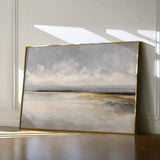 Abstract 1657 Canvas Art 60 x 40 cm / Black