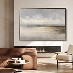 Abstract 1657 Canvas Art 60 x 40 cm / Black