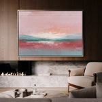 Abstract 1658 Canvas Art 60 x 40 cm / Black