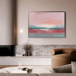 Abstract 1658 Canvas Art 60 x 40 cm / Black