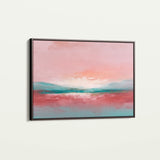 Abstract 1658 Canvas Art 60 x 40 cm / Black