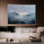 Abstract 1659 Canvas Art 60 x 40 cm / Black