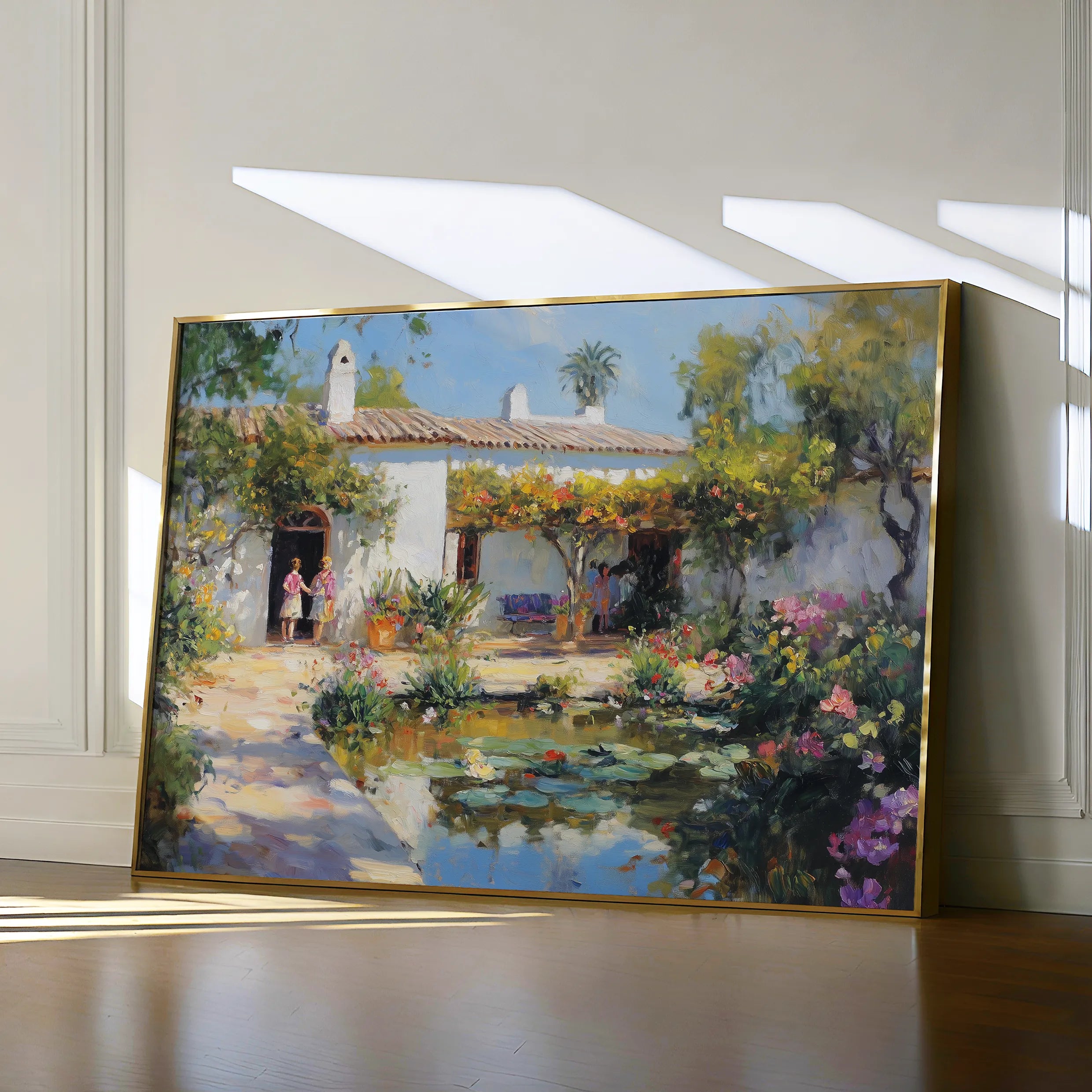 Landscape 166 Canvas Art 60 x 40 cm / Black