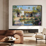 Landscape 166 Canvas Art 60 x 40 cm / Black