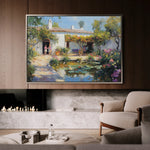 Landscape 166 Canvas Art 60 x 40 cm / Black