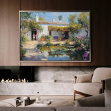 Landscape 166 Canvas Art 60 x 40 cm / Black