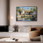 Landscape 166 Canvas Art 60 x 40 cm / Black