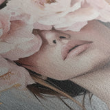 Portrait 166 Canvas Art 60 x 40 cm / Black