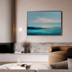 Abstract 1661 Canvas Art 60 x 40 cm / Black
