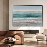 Abstract 1663 Canvas Art 60 x 40 cm / Black