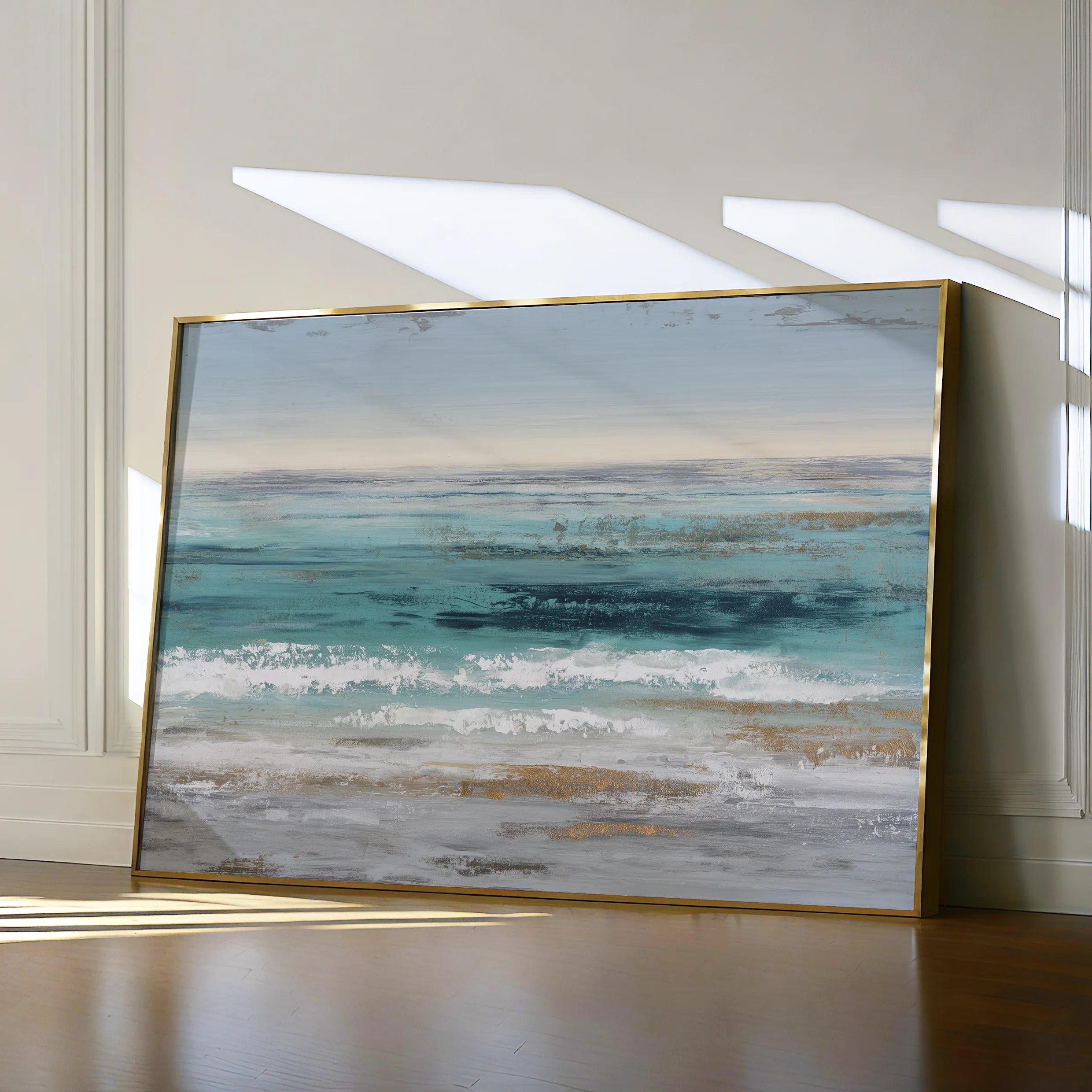 Abstract 1663 Canvas Art 60 x 40 cm / Black