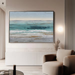 Abstract 1663 Canvas Art 60 x 40 cm / Black