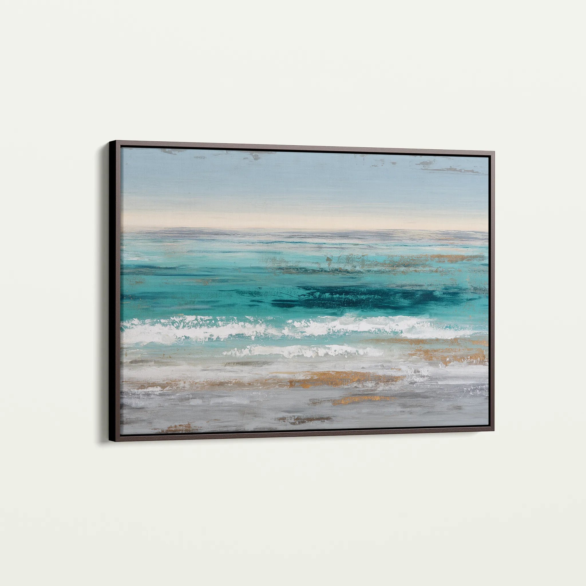 Abstract 1663 Canvas Art 60 x 40 cm / Black