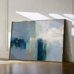 Abstract 1664 Canvas Art 60 x 40 cm / Black