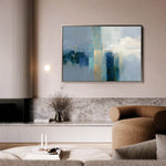 Abstract 1664 Canvas Art 60 x 40 cm / Black