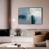 Abstract 1664 Canvas Art 60 x 40 cm / Black