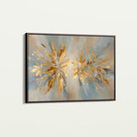 Abstract 1665 Canvas Art 60 x 40 cm / Black