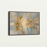 Abstract 1665 Canvas Art 60 x 40 cm / Black