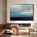 Abstract 1666 Canvas Art 60 x 40 cm / Black