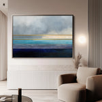Abstract 1666 Canvas Art 60 x 40 cm / Black