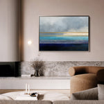 Abstract 1666 Canvas Art 60 x 40 cm / Black