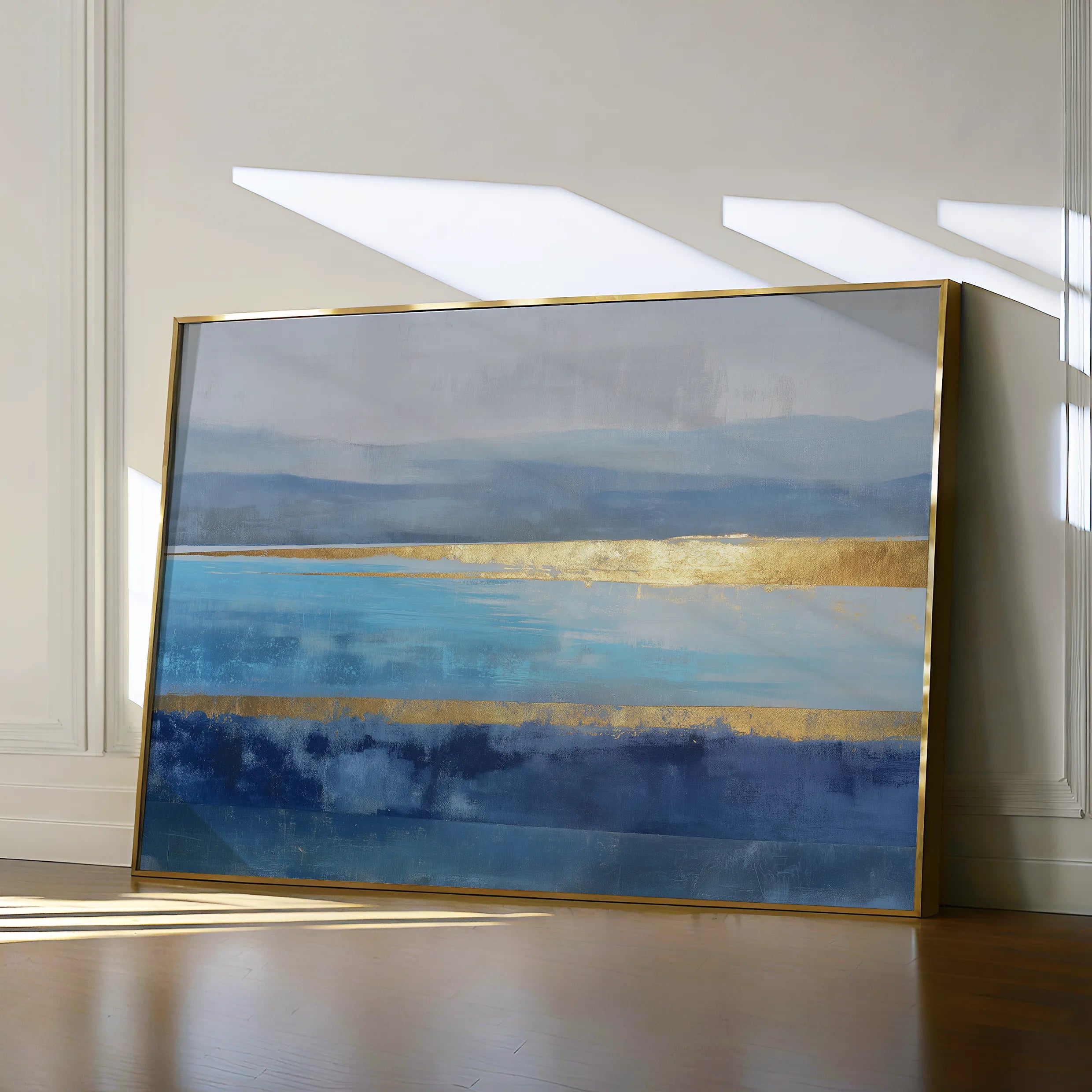 Abstract 1667 Canvas Art 60 x 40 cm / Black