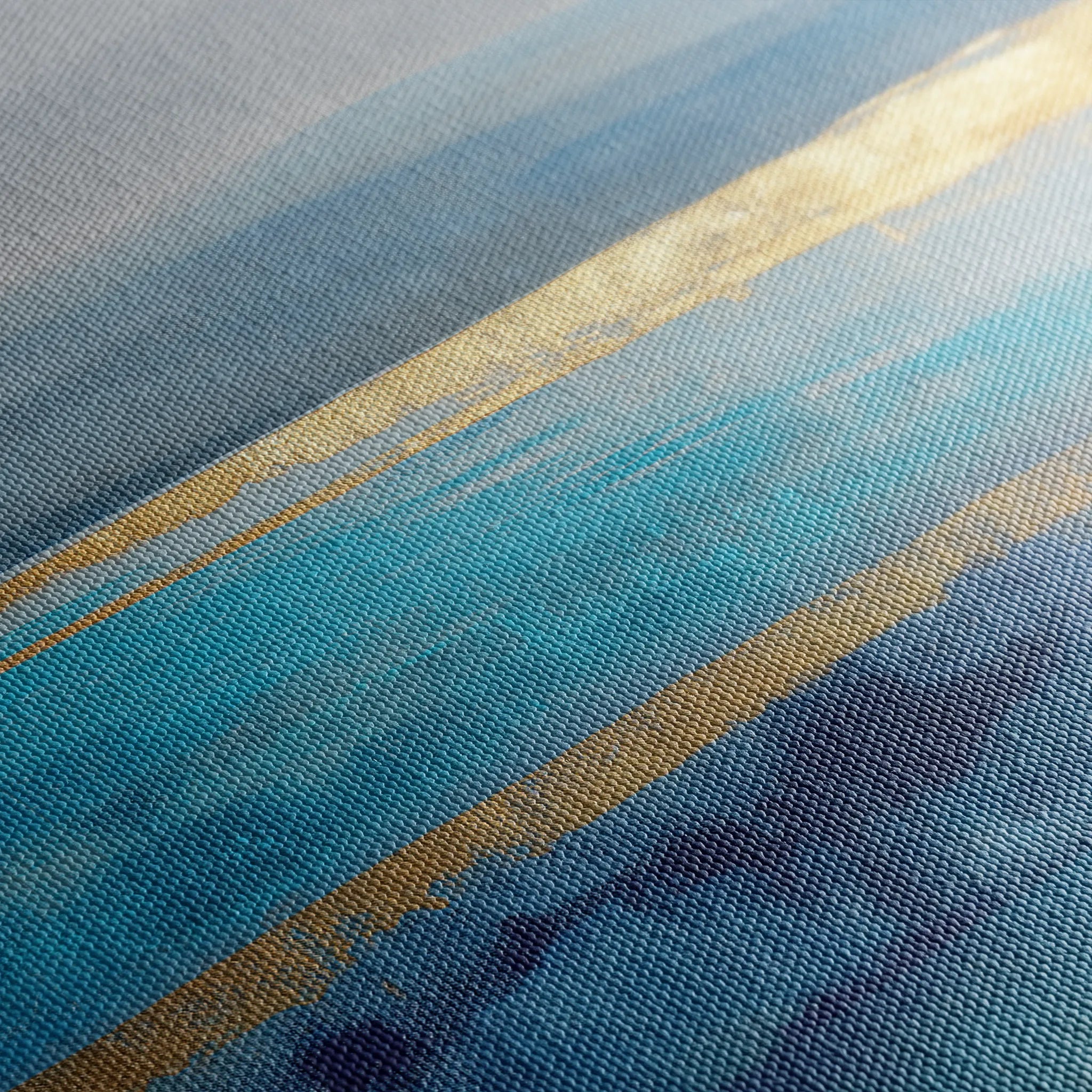 Abstract 1667 Canvas Art 60 x 40 cm / Black