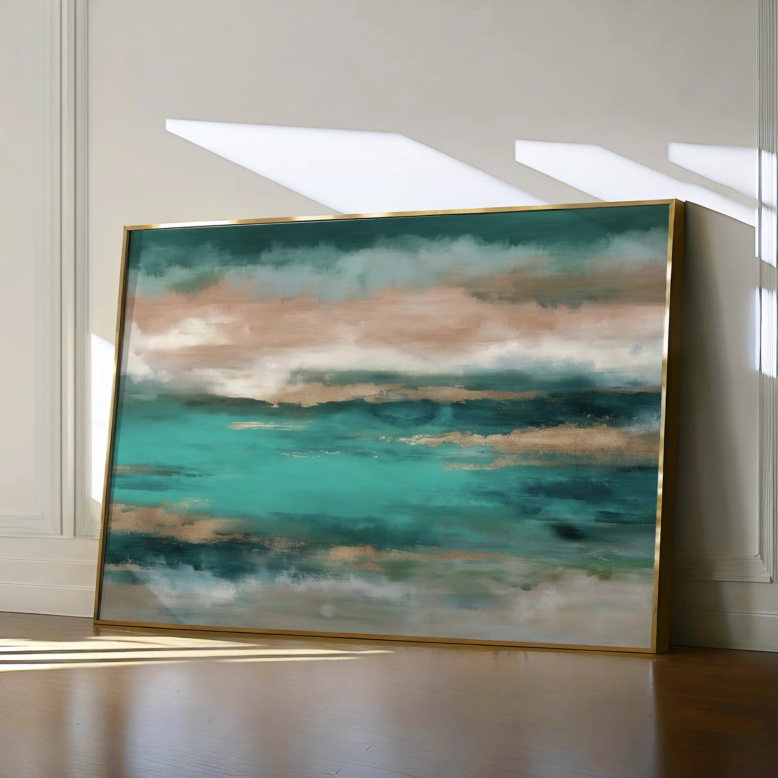 Abstract 1669 Canvas Art 60 x 40 cm / Black
