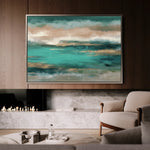 Abstract 1669 Canvas Art 60 x 40 cm / Black