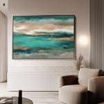 Abstract 1669 Canvas Art 60 x 40 cm / Black