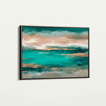 Abstract 1669 Canvas Art 60 x 40 cm / Black