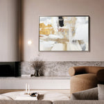 Abstract 167 Canvas Art 60 x 40 cm / Black