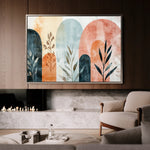 Boho 167 Canvas Art 60 x 40 cm / Black