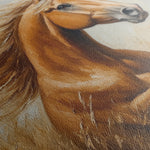 Horses 167 Canvas Art 60 x 40 cm / Black