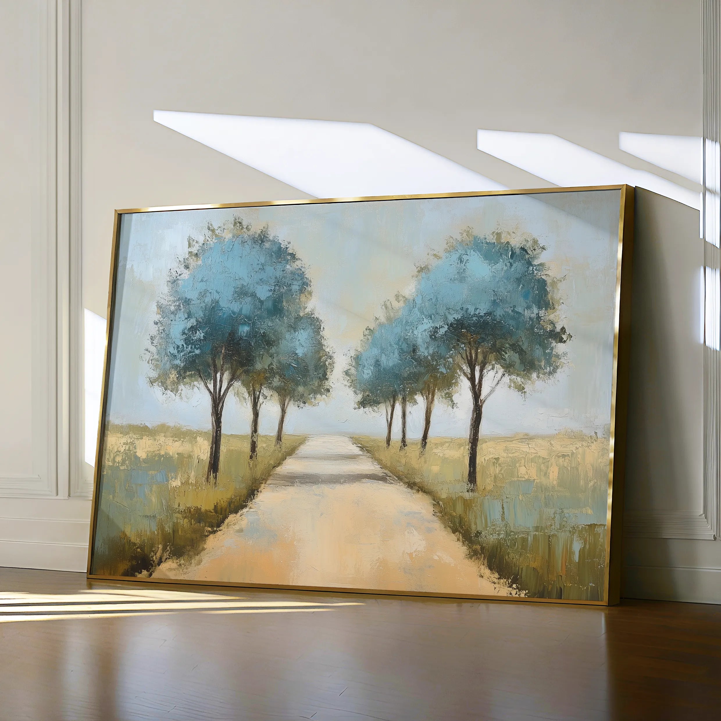 Landscape 167 Canvas Art 60 x 40 cm / Black