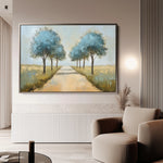 Landscape 167 Canvas Art 60 x 40 cm / Black