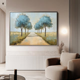 Landscape 167 Canvas Art 60 x 40 cm / Black