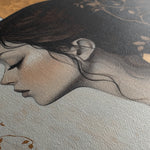 Portrait 167 Canvas Art 60 x 40 cm / Black