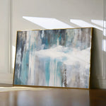 Abstract 1671 Canvas Art 60 x 40 cm / Black