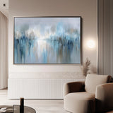 Abstract 1672 Canvas Art 60 x 40 cm / Black