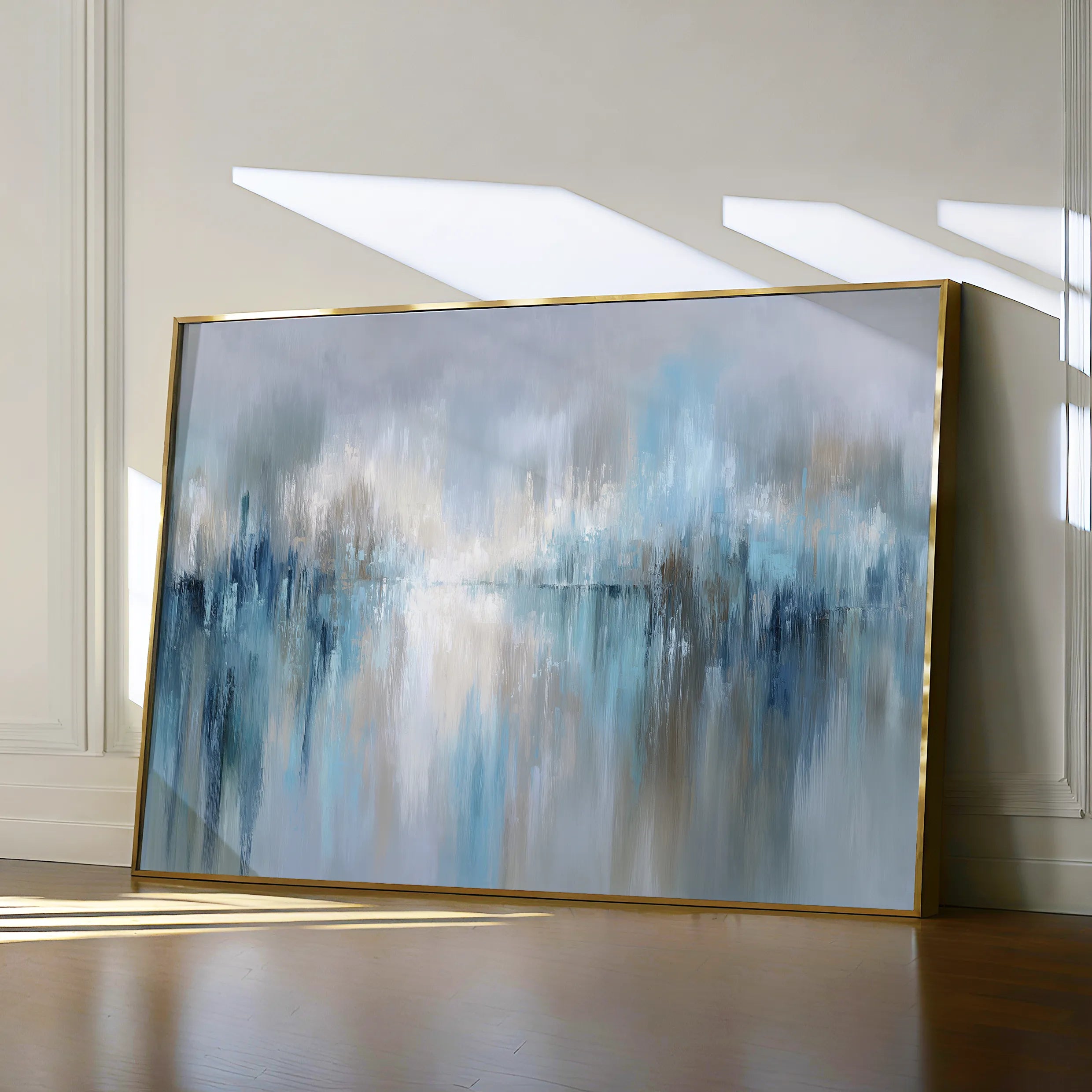 Abstract 1672 Canvas Art 60 x 40 cm / Black