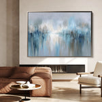 Abstract 1672 Canvas Art 60 x 40 cm / Black