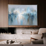 Abstract 1672 Canvas Art 60 x 40 cm / Black